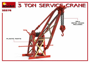 MiniArt 35576 GRUE DE SERVICE 3 TONNES 1/35 – imagen 3