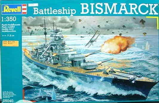 Revell 05040 Cuirassé Bismarck (1/350)