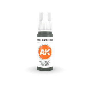 AK Interactive AK11133 VERT FONCÉ-GRIS – STANDARD 17 ml – imagen 2