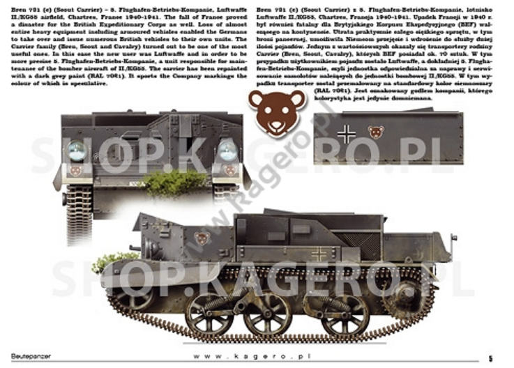 Kagero 15041 Beutepanzer (décalcomanies) PL/EN – imagen 4