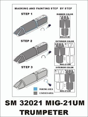TROMPETTE Montex SM32021 MiG-21UM