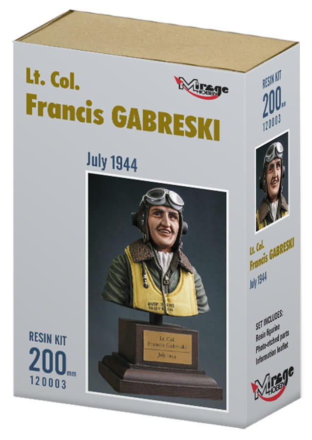 Mirage 120003 Lt. Colonel Francis GABRESKI (Juillet 1944) 200mm – imagen 2