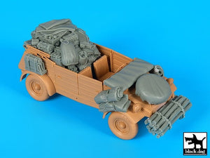 Ensemble d&amp;#39;accessoires Black Dog T35219 Kübelwagen Africa Corps au 1/35 – image 4