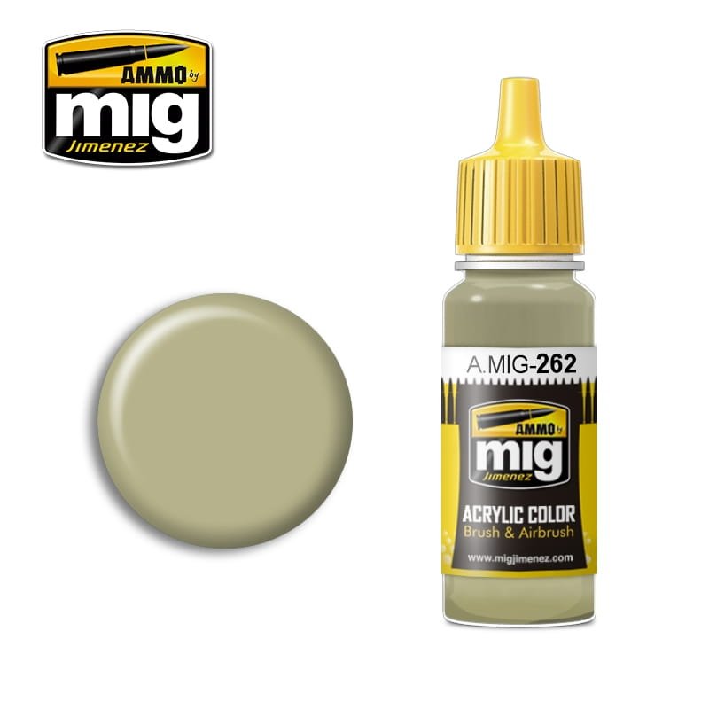 Munitions de Mig Jimenez 0262 - IJN Ash Grey 17ml