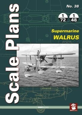 Plans à l'échelle MMP Books 81562 n° 38 Supermarine Walrus EN