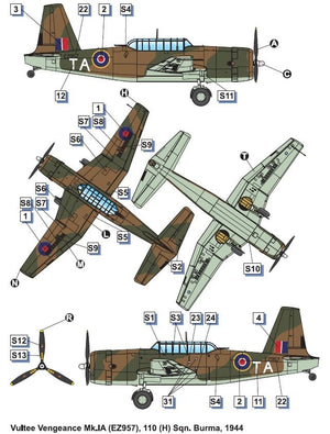 Dora Wings 72038 Vultee A-31 Vengeance 1/72  – image 4