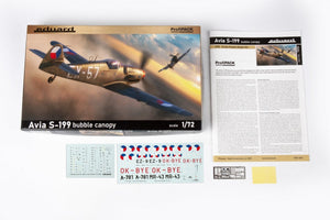 Eduard 70151 Avia S-199 verrière bulle 1/72 – imagen 3