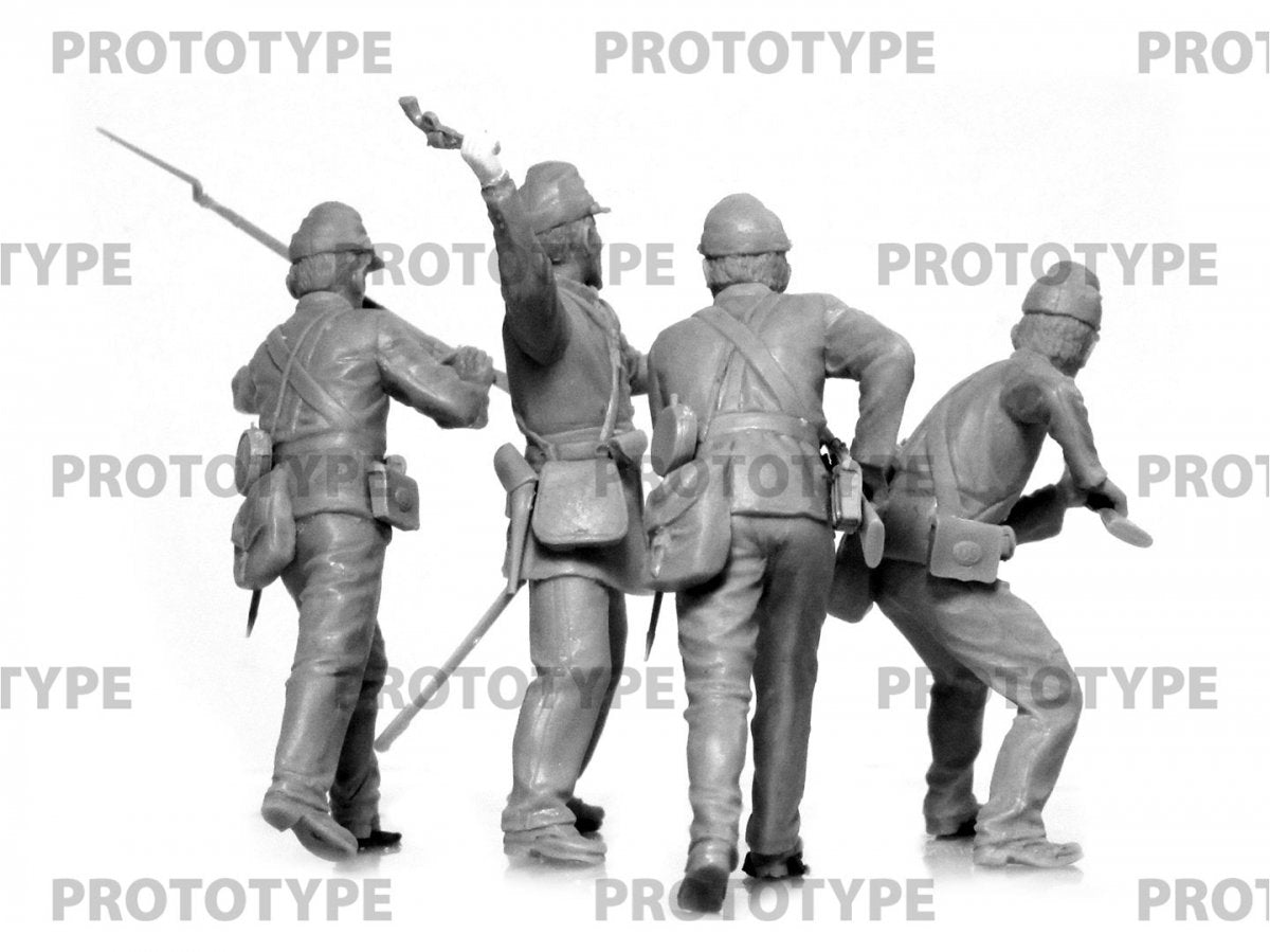 ICM 35023 Infanterie de l&amp;#39;Union, Guerre de Sécession américaine. Set n° 2, échelle 1/35 – immagine 4