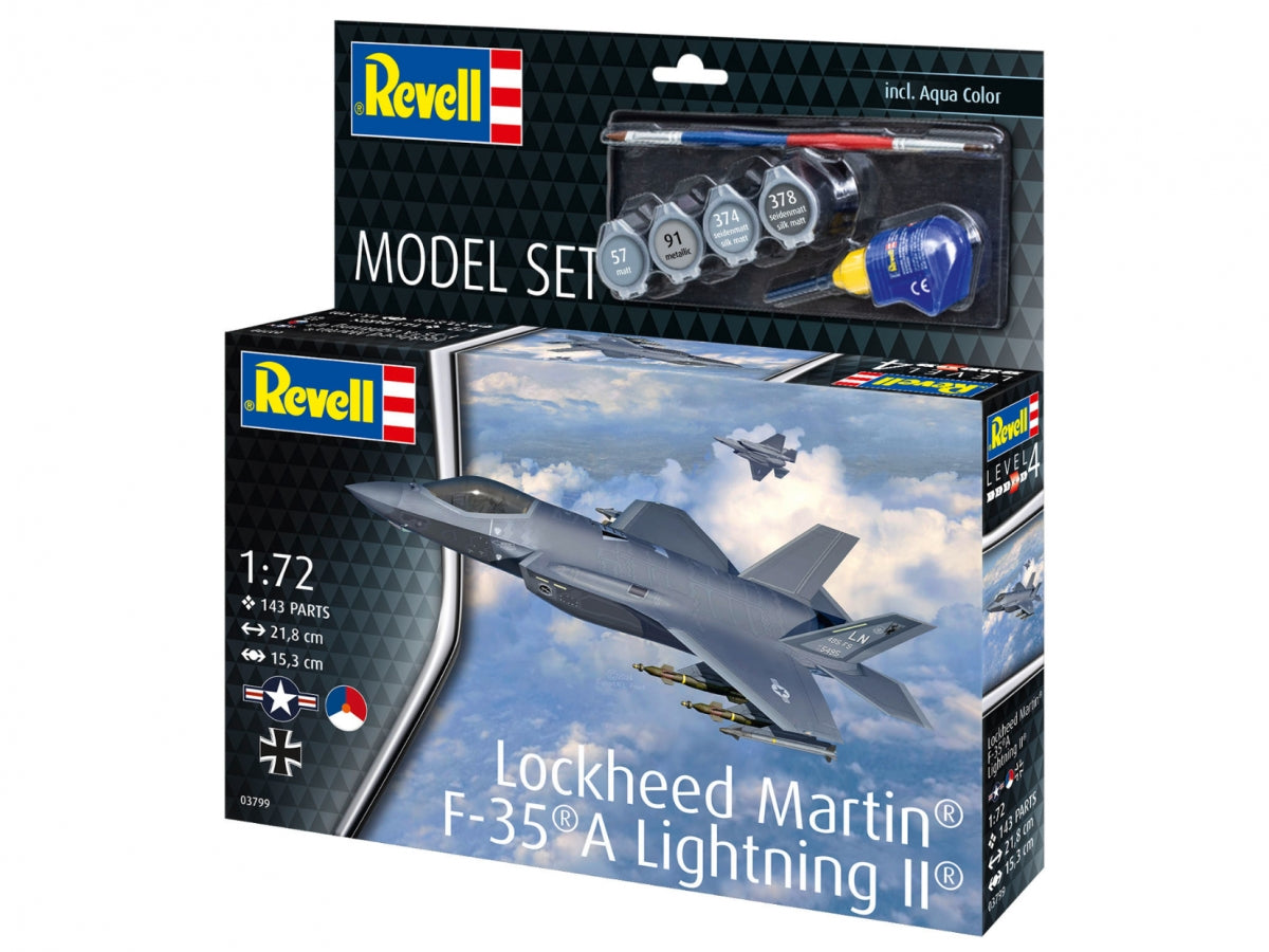 Revell 63799 Lockheed Martin F-35A Lightning II 1/72 – image 4