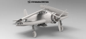 Maquette Border Model BF-005 Nakajima B5N2 Type 97 Bombardier d&amp;#39;attaque embarqué « Kate » avec intérieur complet, échelle 1/35 – image 3