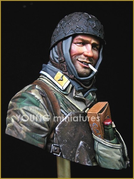 Jeunes Miniatures YM1828 Fallschirmjager Allemand Ardennes 1944 1/10 – immagine 3