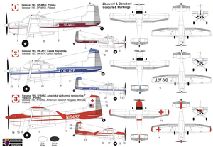 Kovozavody Prostejov KPM0232 Cessna C-180/185 Skywagon 1/72 – zdjęcie 2