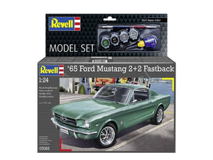 Revell 67065 Ford Mustang 1965 2+2 Fastback, maquette au 1/24