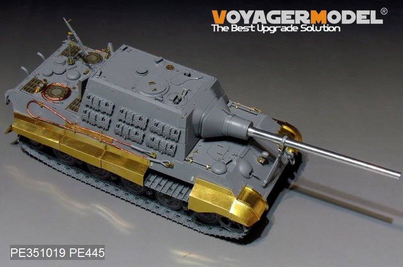 Maquette Voyager PE351019 Jagdtiger allemand de la Seconde Guerre mondiale (modèle de base) pour TAKOM 8001 au 1/35  – immagine 8