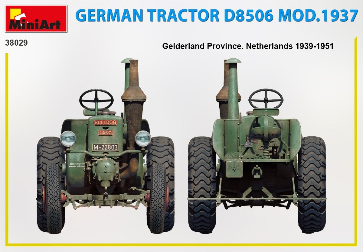 MiniArt 38029 TRACTEUR ALLEMAND D8506 MOD. 1937 1/35 – image 5