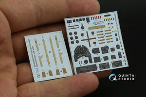 Intérieur imprimé en 3D et coloré sur papier décalcomanie Quinta Studio QD48098 Ju 87B-2/R-2 (Hasegawa) 1/48 – image 10