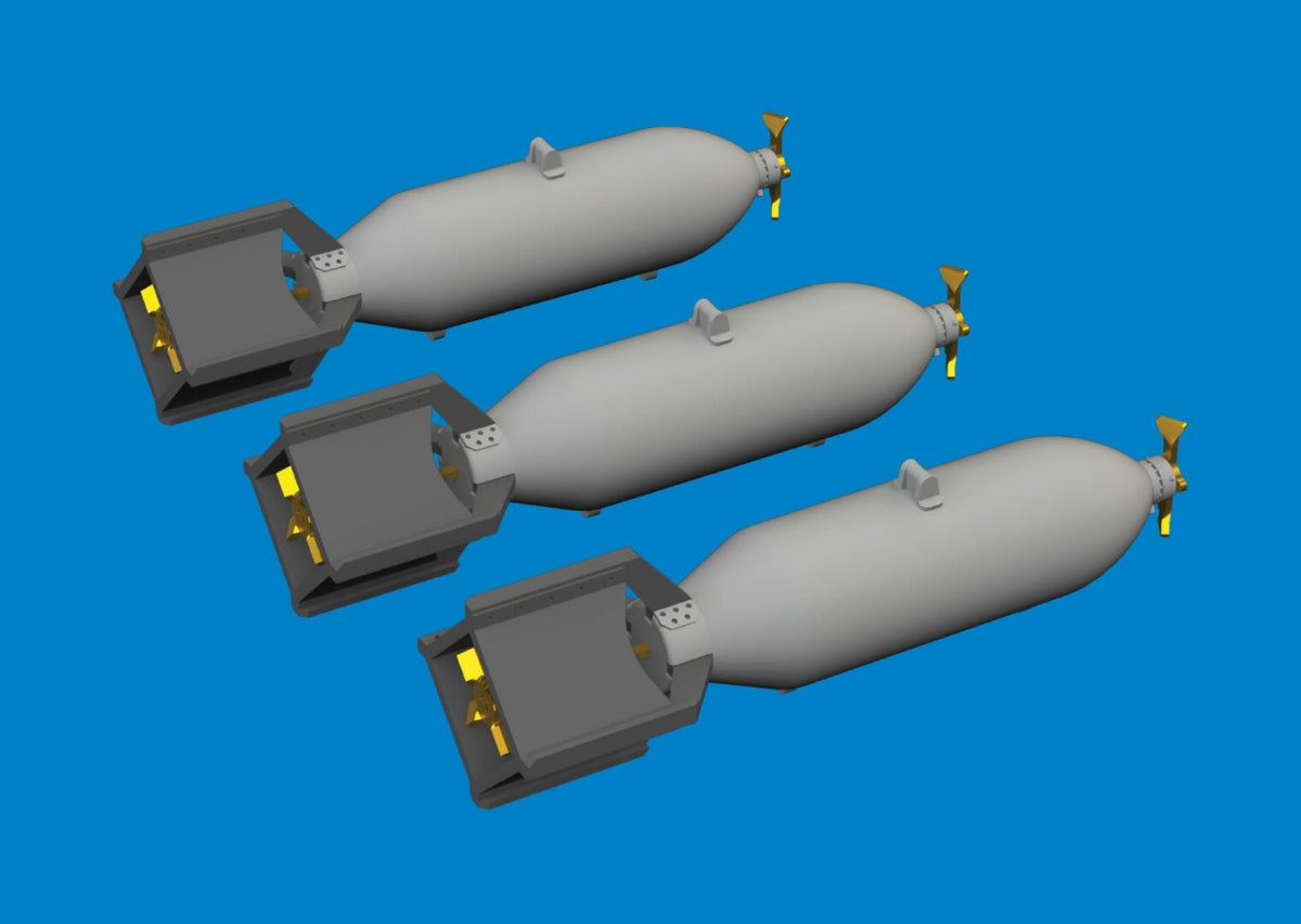 Eduard 6481083 P-40 Bombes américaines M30 de 100 lb IMPRESSION EDUARD 1/48 – imagen 3