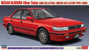 Hasegawa 20497 Nissan Bluebird Berline 4 portes SSS Attesa Limited (U12, version plus récente) (1989) 1/24