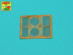 Aber 48A33 Grilles pour Panther D 1/48  – immagine 3