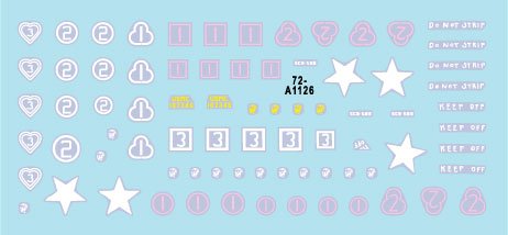 Star Decals 72-A1126 GUERRES DU PACIFIQUE AMÉRICAINES - OKINAWA Chars Sherman USMC 1/72 – image 3