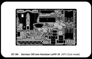 Obusier allemand Aber 35154 LeFH 18, 105 mm (AFV) (1/35) – immagine 4
