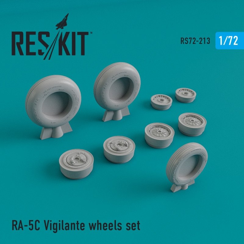 RESKIT RS72-0213 RA-5 Vigilante wheels set 1/72