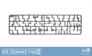 Magic Factory 6401 USS Gerald R. Ford (CVN-78) - Porte-avions de classe Gerald R. Ford de l&amp;#39;US Navy, échelle 1/700 – immagine 12