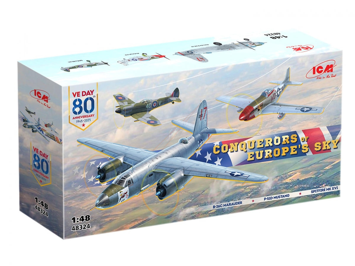 ICM 48324 Conquerors of Europe’s Sky 1/48 – zdjęcie 2