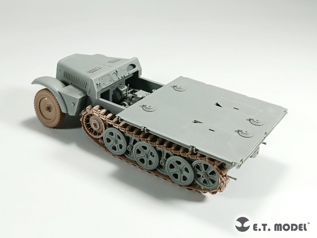 ET Model P35-124 Roues avant affaissées pour maquette Dragon au 1/35 des Sd.kfz.250/Sd.kfz.10 allemands de la Seconde Guerre mondiale  – image 8
