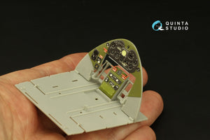 Intérieur imprimé en 3D et coloré sur papier décalcomanie Quinta Studio QD32169 F6F-5N Hellcat (Trumpeter) 1/32 – image 10