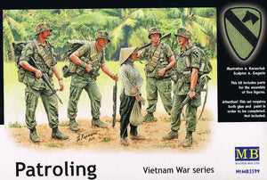 Master Box 3599 Marines américains « Patrouille » (série Guerre du Vietnam) (1/35)