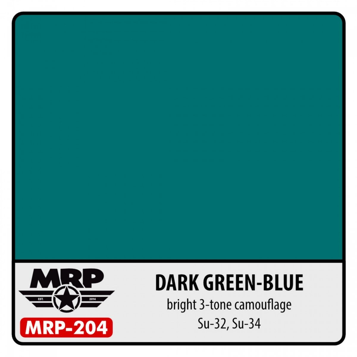 Peinture MR. Paint MRP-204 VERT FONCÉ - BLEU SU-34 30 ml