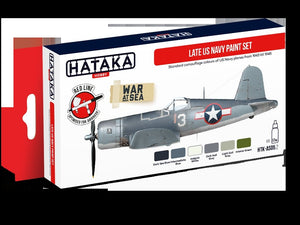 Hataka HTK-AS05.2 Late US Navy paint set 6x17ml – zdjęcie 2