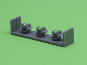 Maquette Master SM-350-091 USN 40 mm/56 Bofors à double affût ver.1 / avec directeur de tir Mk-51 - (résine, photodécoupe et pièces tournées) - (6 pièces) 1/350 – image 7