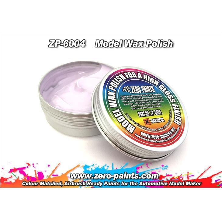 Cire de polissage pour maquettes Zero Paints ZP-6004 - cire 60 g