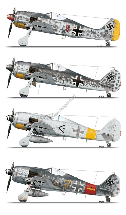 Kagero 15035 Fw 190s au-dessus de l&amp;#39;Europe, partie I (décalcomanies) EN/PL – Bild 7