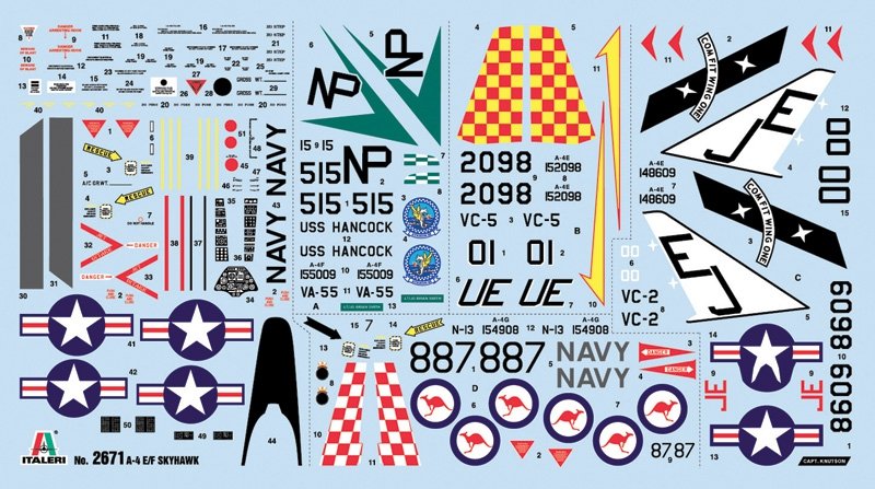 Italeri 2671 A-4 E/F/G SKYHAWK (1/48) – image 2
