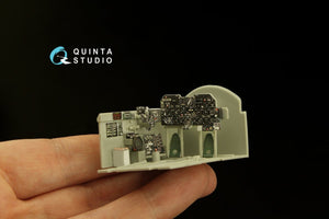 Quinta Studio QD32148 P-47D Thunderbolt Bubbletop Early, intérieur imprimé en 3D et coloré sur papier décalcomanie (Trumpeter), échelle 1/32 – image 8