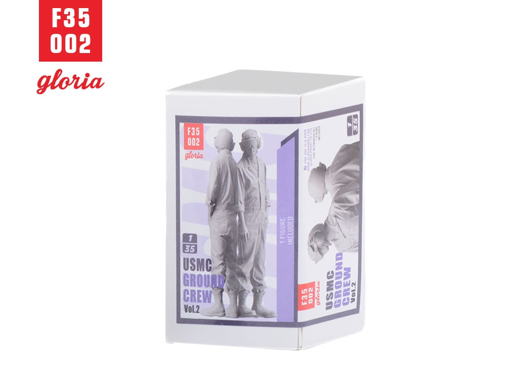 Gloria F35002 USMC Ground Crew Type 2 3D Printed Figures 1/35 – zdjęcie 4