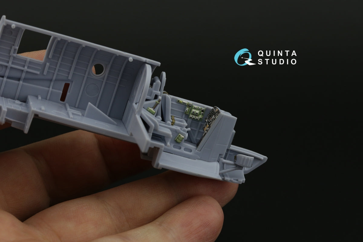 Intérieur coloré imprimé en 3D sur papier décalcomanie Quinta Studio QD72138 Bristol Beaufort Mk.I (Airfix) 1/72 – immagine 3