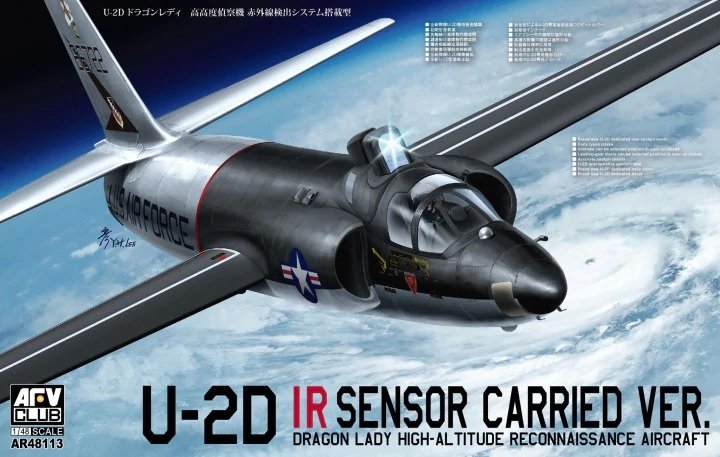 AFV Club AR48113 Lockheed U-2D Capteur IR embarqué ver. 1/48