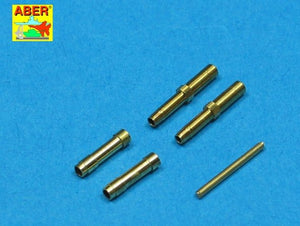 Aber A32010 Ensemble de 2 canons pour mitrailleuses d&amp;#39;avions allemands MK 108 de 30 mm avec tube de souffle (1/32)