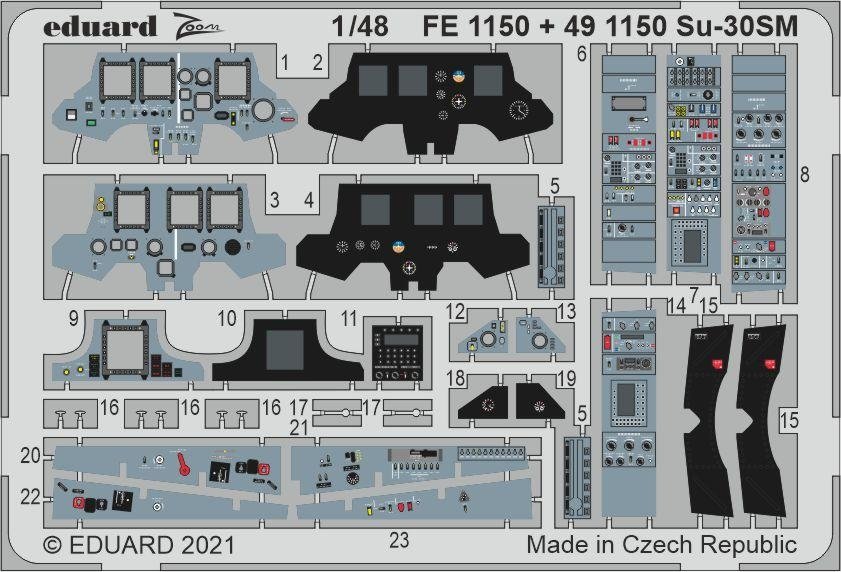 Eduard BIG49285 Su-30SM KITTY HAWK 1/48 – immagine 4