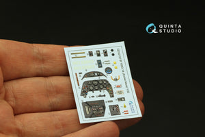 Intérieur coloré imprimé en 3D sur papier décalcomanie (Zoukei Mura SWS) Quinta Studio QD32191 Bf 109G-14, échelle 1/32 – immagine 4