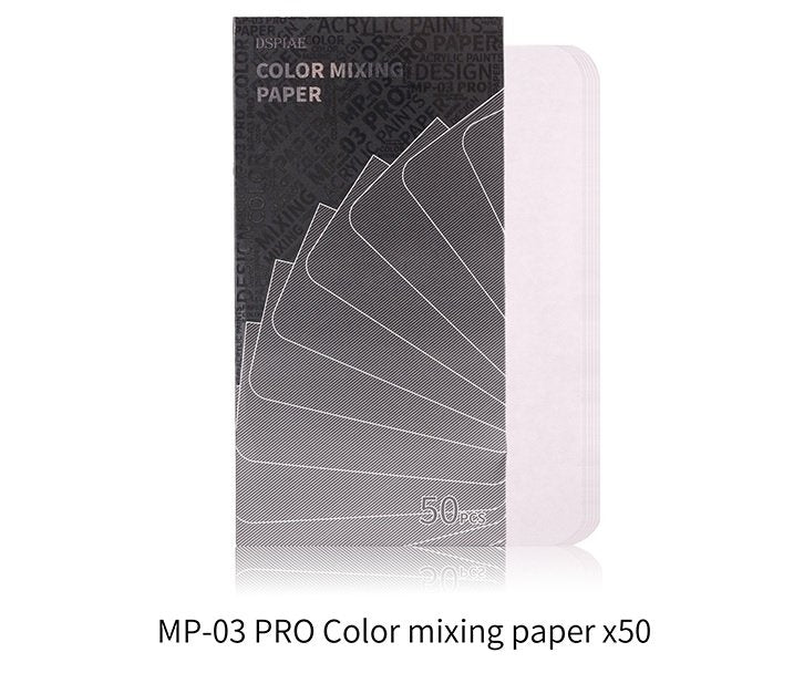 Papier de mélange de couleurs DSPIAE MP-03PRO (50 pièces)