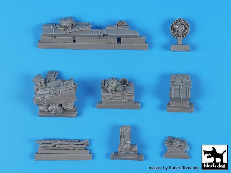 Ensemble d&amp;#39;accessoires pour char lourd soviétique KV-1 Black Dog T35226, échelle 1/35 – immagine 5