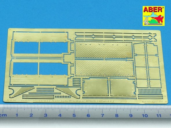 Aber 35A049 Section d&amp;#39;aile arrière pour véhicules basés sur Panzer IV (DRA) (1/35) – image 2