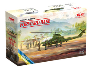 ICM 48303 SOCLE AVANT, Cobra AH-1G + Bronco OV-10A 1/48 – image 2