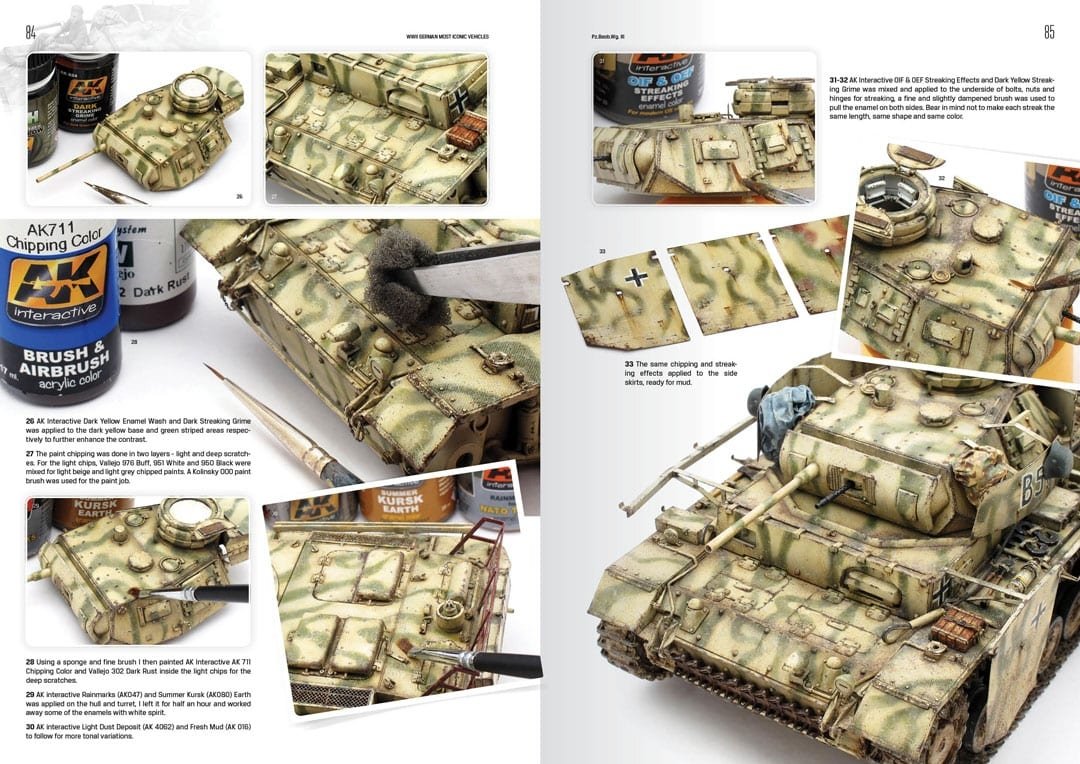 AK Interactive 514 VÉHICULES SS ALLEMANDS LES PLUS EMBLÉMATIQUES DE LA SECONDE GUERRE MONDIALE. VOLUME 1 – image 9