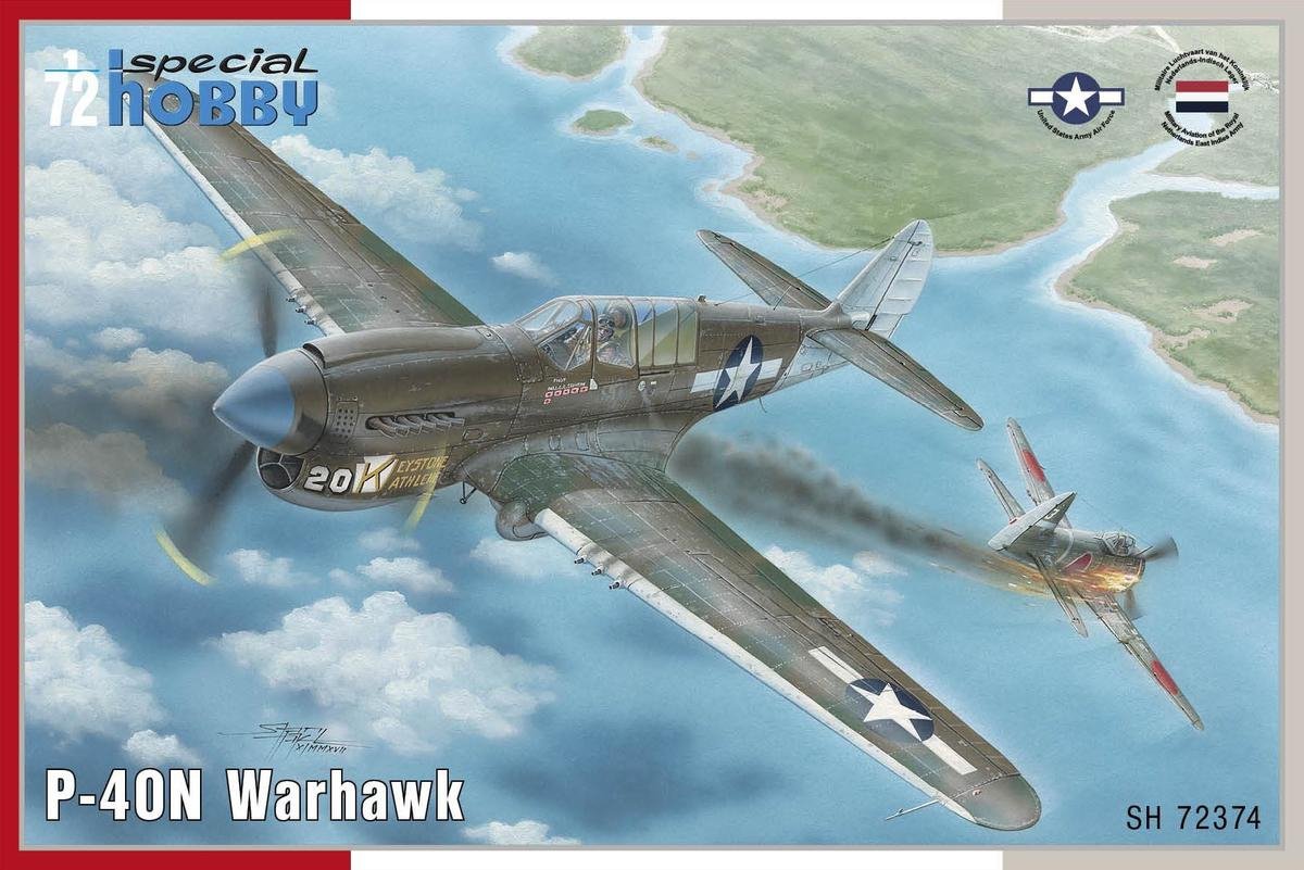 Maquette Special Hobby 72374 P-40N Warhawk au 1/72 